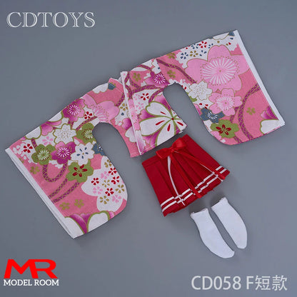CDToys CD058 1/6 Scale Female Witch Kimono Costume – Doll Clothes for 12" Soldier Action Figures