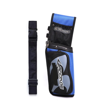 ACCMOS Portable Arrow Quiver Pouch – Waist Carry Archery Storage Holder for Hunting & Shooting
