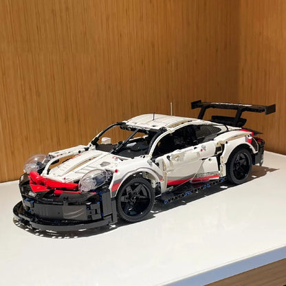 1580PCS Technic Racing Car Building Blocks Set – 1:10 Scale Classic Super Sports Car Model Kit, DIY Assembly Toy for Boys & Home Decoration Gift