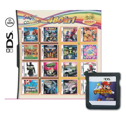 4300-in-1 Multi Game R4 Cartridge Card – High Capacity Video Game Compilation for DS, NDS, 3DS & NDSL Handheld Console Player Card