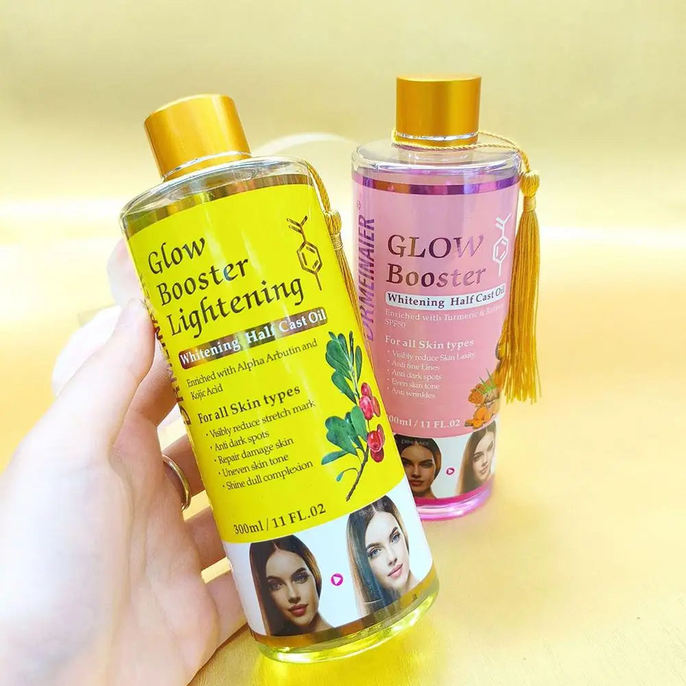 Alpha Arbutin & Kojic Acid Brightening Serum - Dark Spot Repair & Skin Glow Booster with Retinol and Turmeric