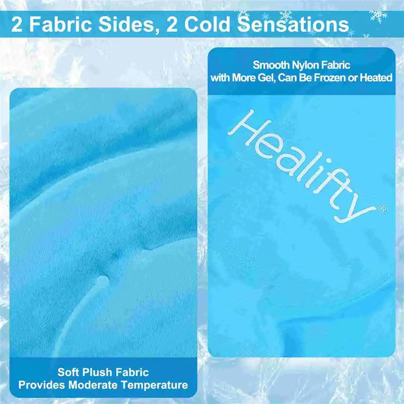 Large Reusable Ice Packs – Cold Compress for Surgery, Knee Pain, Soft Tissue Injuries & Instant Relief
