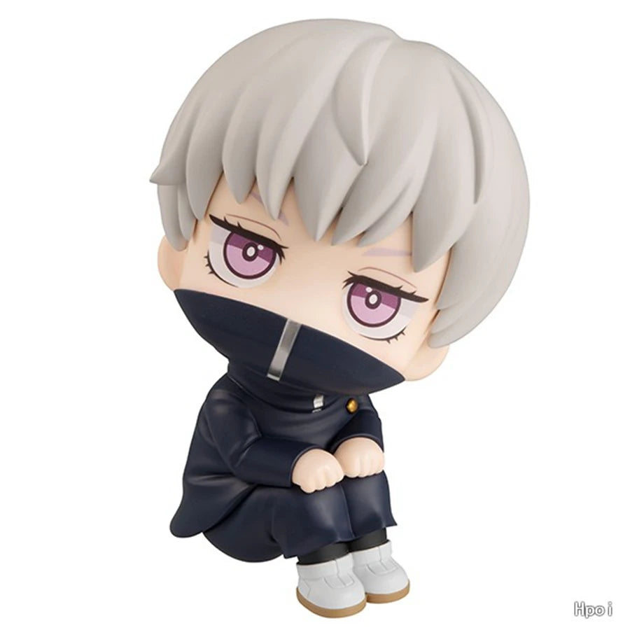 10cm Jujutsu Kaisen Q-Version Anime Figures — Satoru Gojo, Geto Suguru, Fushiguro Toji & Okkotsu Yuta Action Collectibles