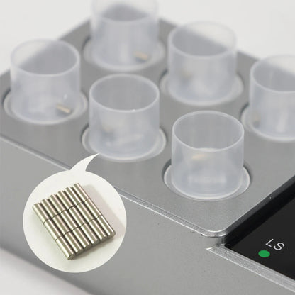 Tattoo Ink Vortex Mixer — Wireless Magnetic Anti-Sedimentation Pigment Stirrer with 100pcs Ink Cups