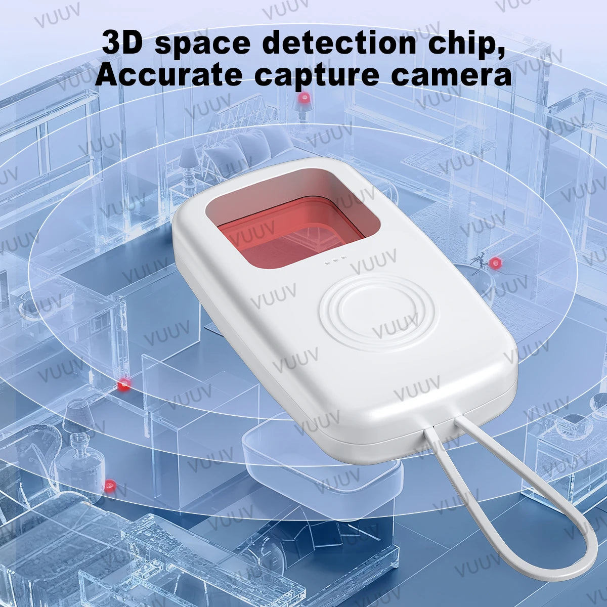 Infrared Hidden Camera Detector - LED Lens Finder for Anti-Peeping & Security Protection