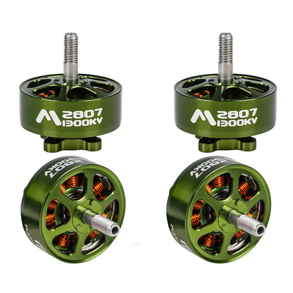 FLASHHOBBY Mars M2807 Brushless Motor — 1300KV 3-6S LiPo for 7-Inch FPV Freestyle Long-Range Drones, DIY Parts