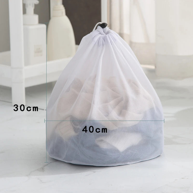 Large Mesh Laundry Bag – Organizer for Bra, Socks, Underwear & Shoes, Washing Machine Clothes Storage