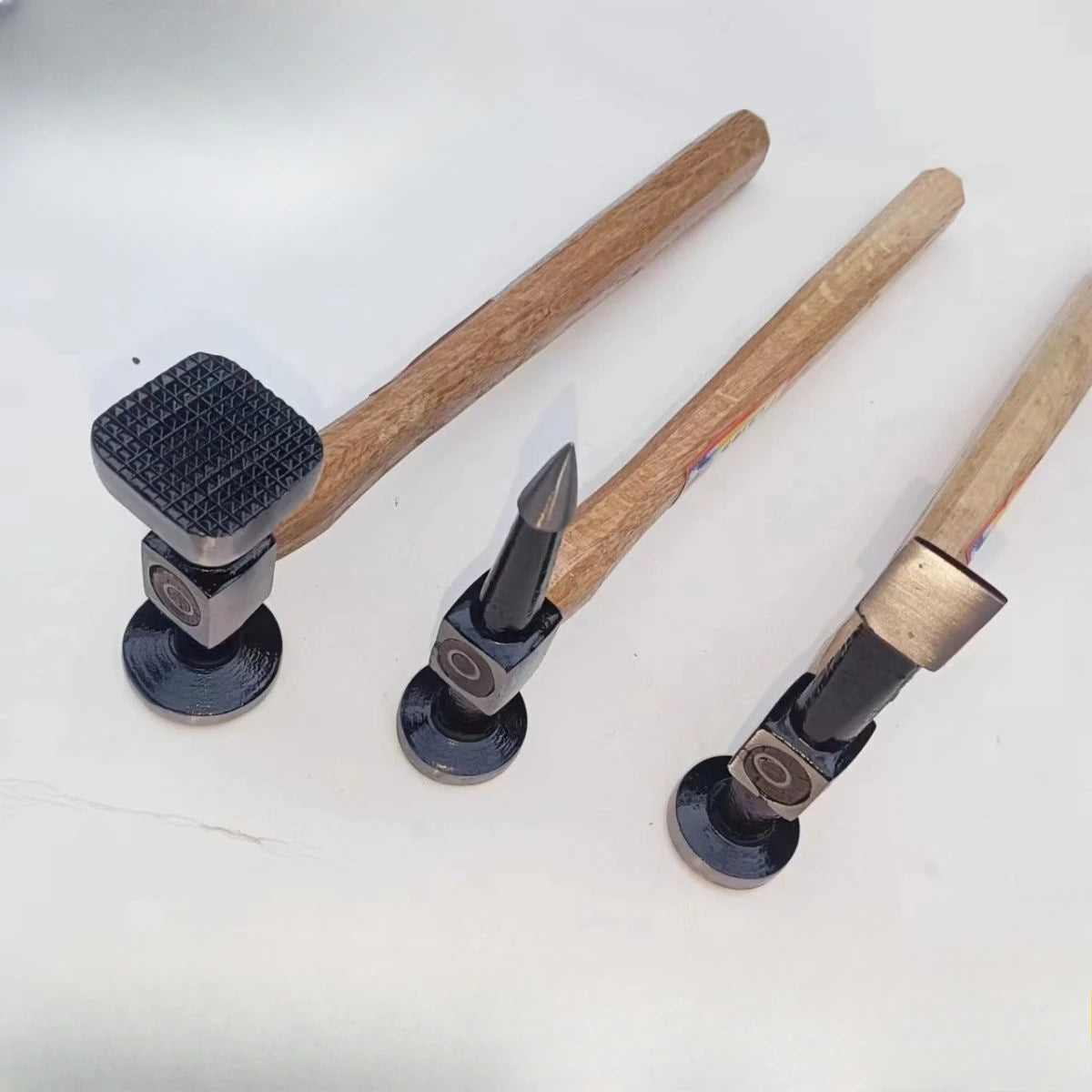 Automotive Repair Hammer Tool Set – Professional Flat, Pointed & Round Head Hammer for Car Bodywork, Dent Repair & Plastic Shaping Tool