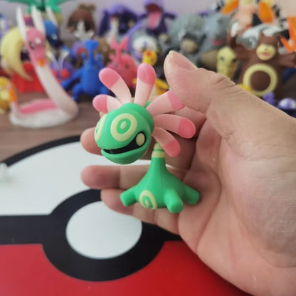 Pokemon Collectible Figures - 1:20 DIY 3D Printed Kawaii Cartoon Character Models & Kids Christmas Gift Toys