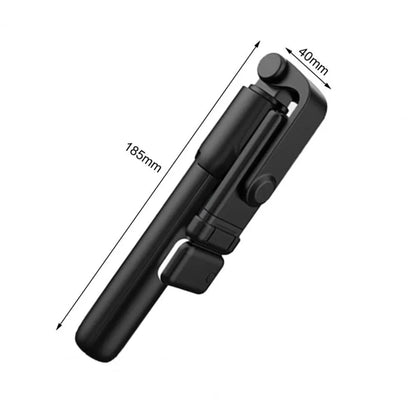 Portable Bluetooth Selfie Stick Tripod with Remote Shutter & Fill Light – Extendable Wireless Phone Stand