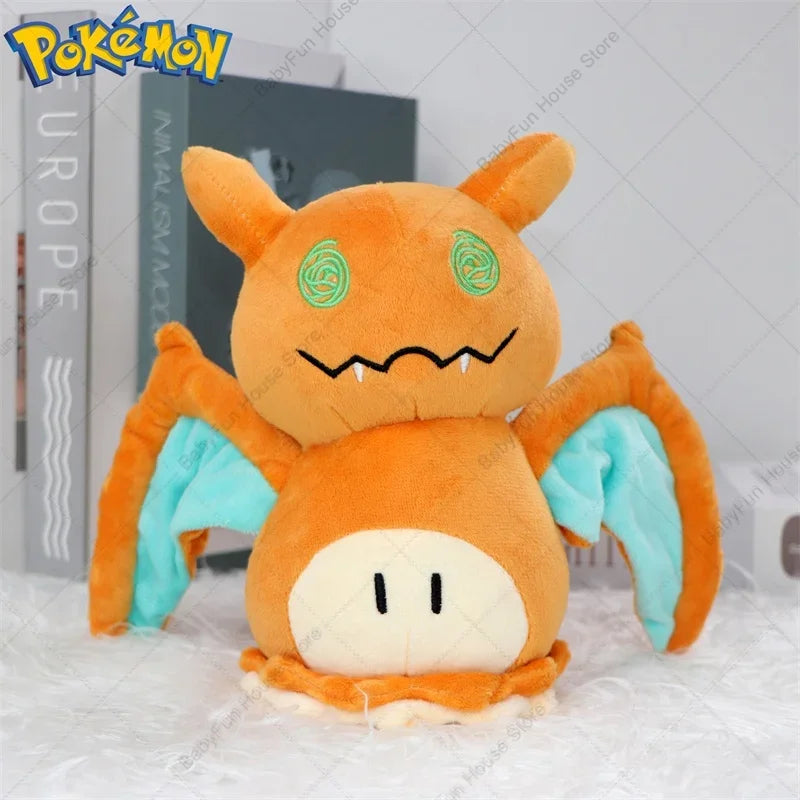 Pokémon Plush Toy Collection – Shiny Mimikyu, Charizard, Snorlax, Eevee Evolutions and Collectible Gift Dolls