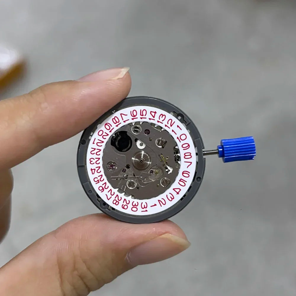 NH35A Premium Automatic Mechanical Watch Movement – High Accuracy Self-Winding 24 Jewels Replacement with Date Wheel (3/3.8/6 O’Clock)