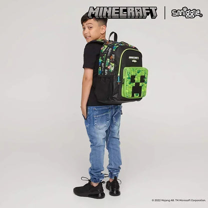 Genuine Smiggle Kids Backpack Set — School Bag, Pen Case & Lunch Bag for Students