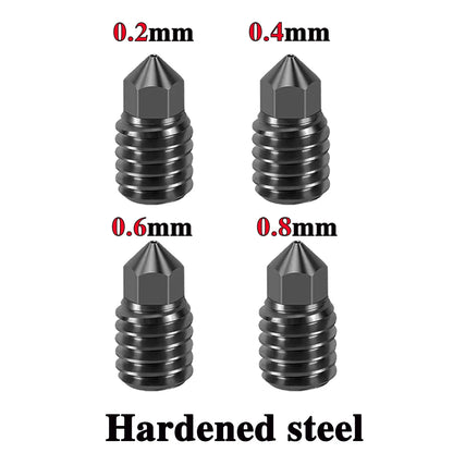 Hotend Kit for Flashforge Adventurer 5M/5M Pro - Ceramic Heating Block, 280℃ Hot End & Hard Steel Nozzle for 3D Printing
