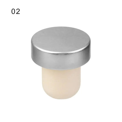 Silicone Wine Bottle Stopper Set – Vacuum-Sealed Champagne and Beer Corks, Kitchen Bar Tool for Freshness Preservation