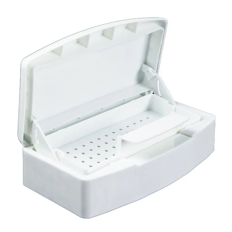 Nail Shop Dead Skin Clipper with Disinfection Box: Nail Tools for Cleaning and Disassembly - Washable Nail Supplies Cleaning Box