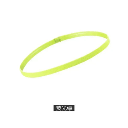 4 Pack Non-Slip Elastic Sports Headbands – Thick Sweatbands for Men & Women, Exercise & Outdoor Use