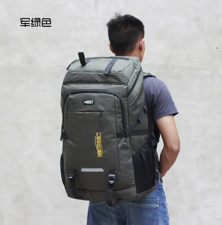 80L/50L Outdoor Hiking Backpack for Men & Women – Travel, Camping, Climbing, School Rucksack Bag