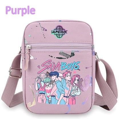 K-Pop Demon Hunters Crossbody Phone Bag – HUNTRX Rumi Huntrix Coin Wallet Shoulder Purse