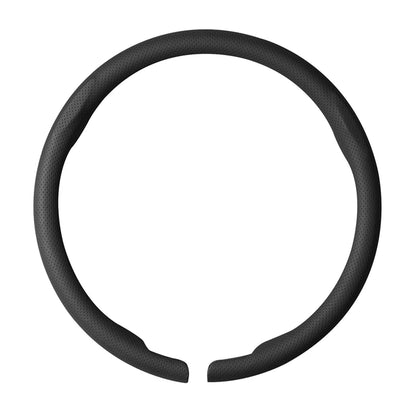 Ultra-Thin Car Steering Wheel Cover - Universal All-Season Anti-Slip Suede Interior Accessory