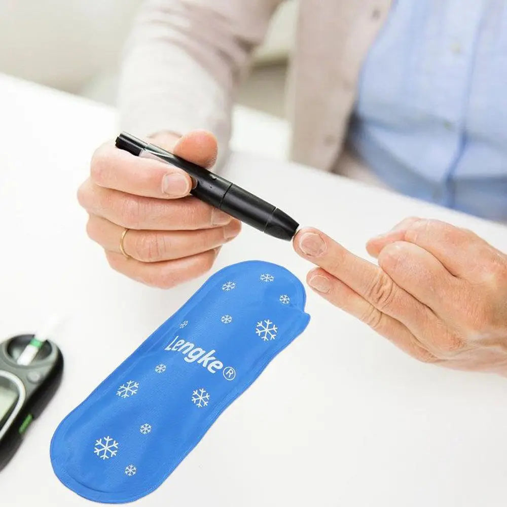 Portable Reusable Diabetic Insulin Cooling Bag – 1/3pcs Cold Gel Ice Pack Protector, Travel Cooler Case