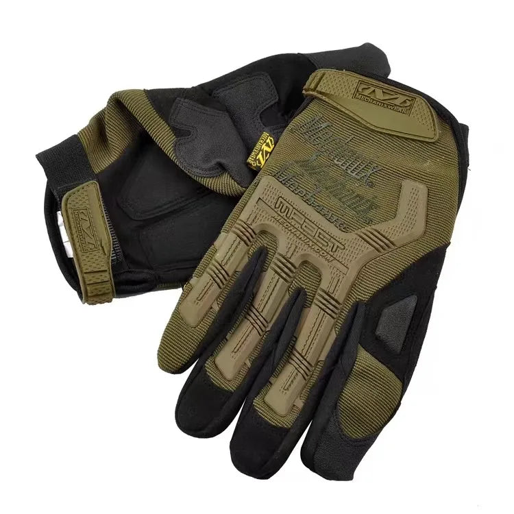 Tactical Full-Finger Gloves - Touchscreen Anti-Slip Outdoor Cycling, Fitness & Sports Gloves
