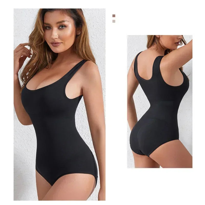 Women's Seamless Full Bodysuit Shapewear – Tummy Control Slimming Body Shaper