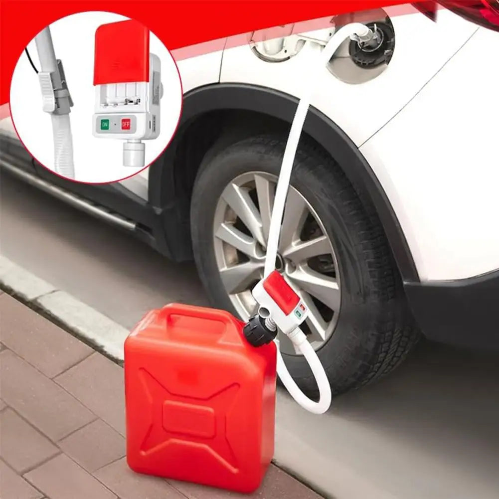 Automatic Electric Fuel Transfer Pump – Portable Oil & Diesel Gas Can Pump with Auto-Stop Feature