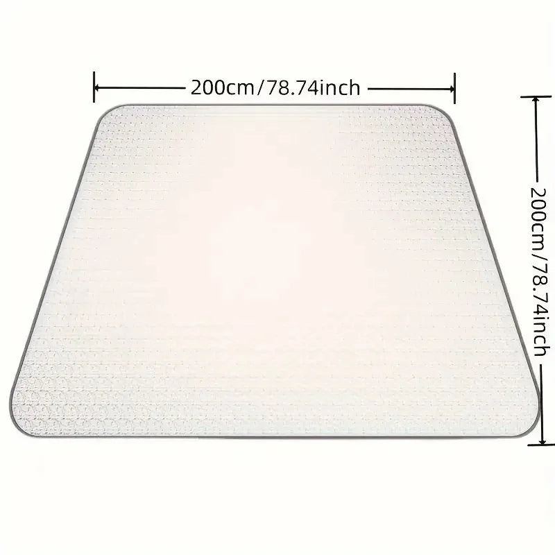 Camping Foam Mat – Aluminum Foil Insulation Sleeping Pad, Thermal Outdoor Tent Footprint for Heat Reflection