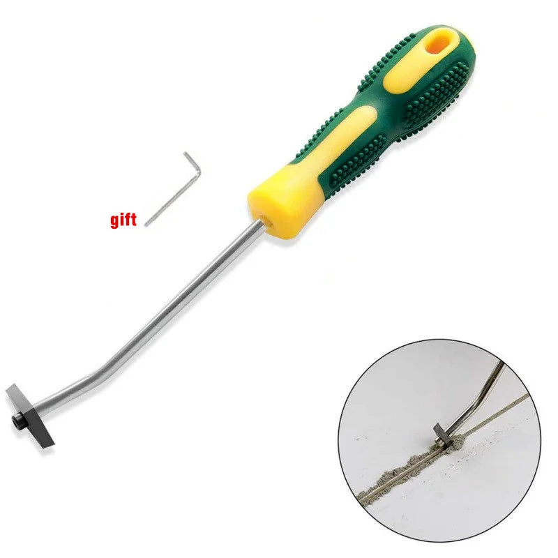Replaceable Ceramic Tile Grout Remover – Tungsten Steel Drill Bit for Floor & Wall Seam Cleaning