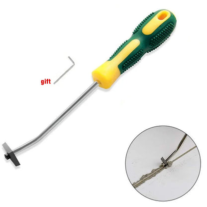 Replaceable Ceramic Tile Grout Remover – Tungsten Steel Drill Bit for Floor & Wall Seam Cleaning
