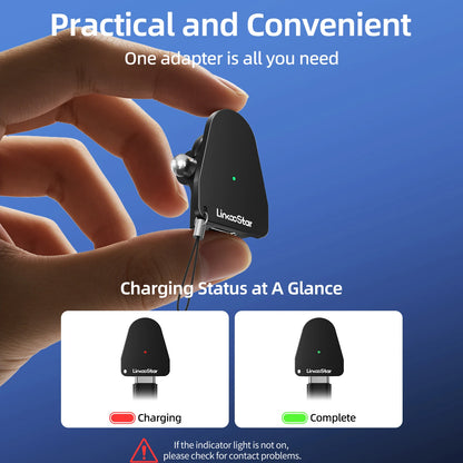 USB-C Charging Adapter for Ray-Ban Meta Smart Glasses Gen 1 & 2 - Charger Connector for Wayfarer, Headliner, Skyler and Oakley Glasses