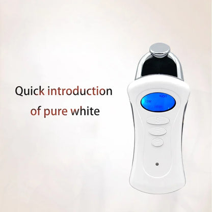 Handheld Galvanic Spa Microcurrent Facial Machine for Skin Tightening & Face Lift – Electroporator Galvanic Current Device for Skin Care