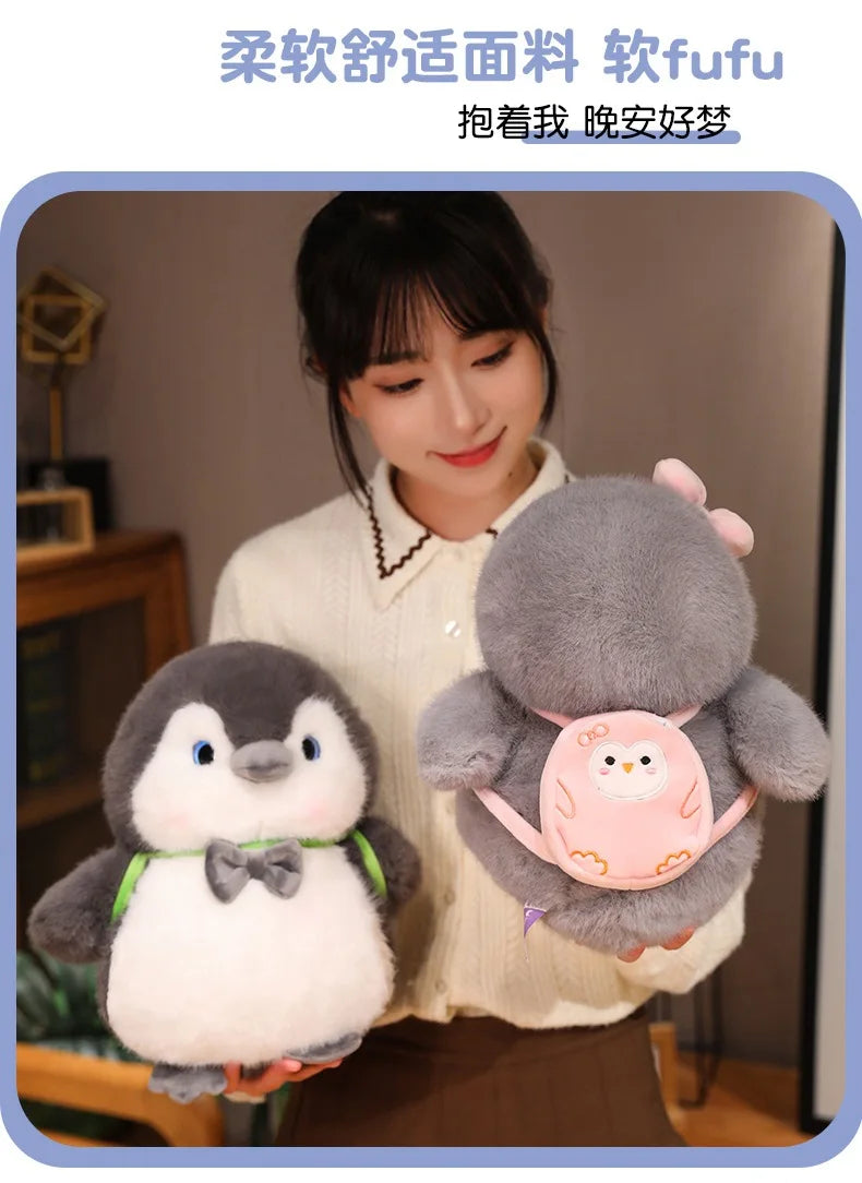 Soft Fat Penguin Plush Toy – Cute Stuffed Animal Doll for Home Decoration & Birthday Gift
