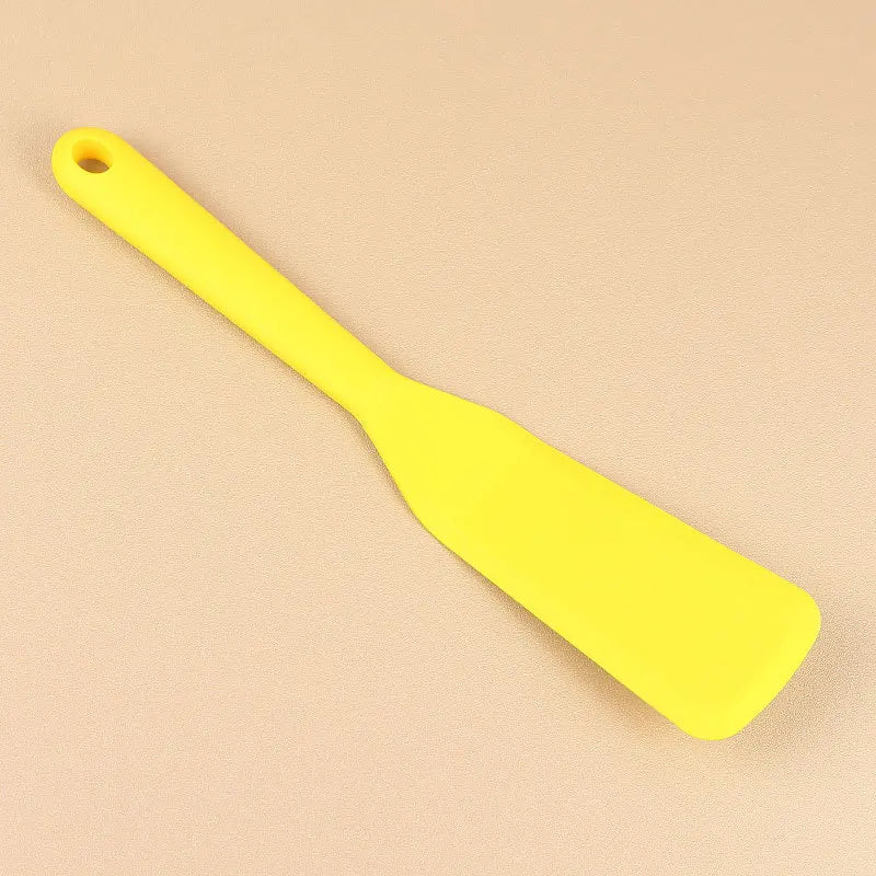 7-Color Silicone Frying Shovel – Non-Stick Pancake, Egg & Steak Spatula for Kitchen & Baking