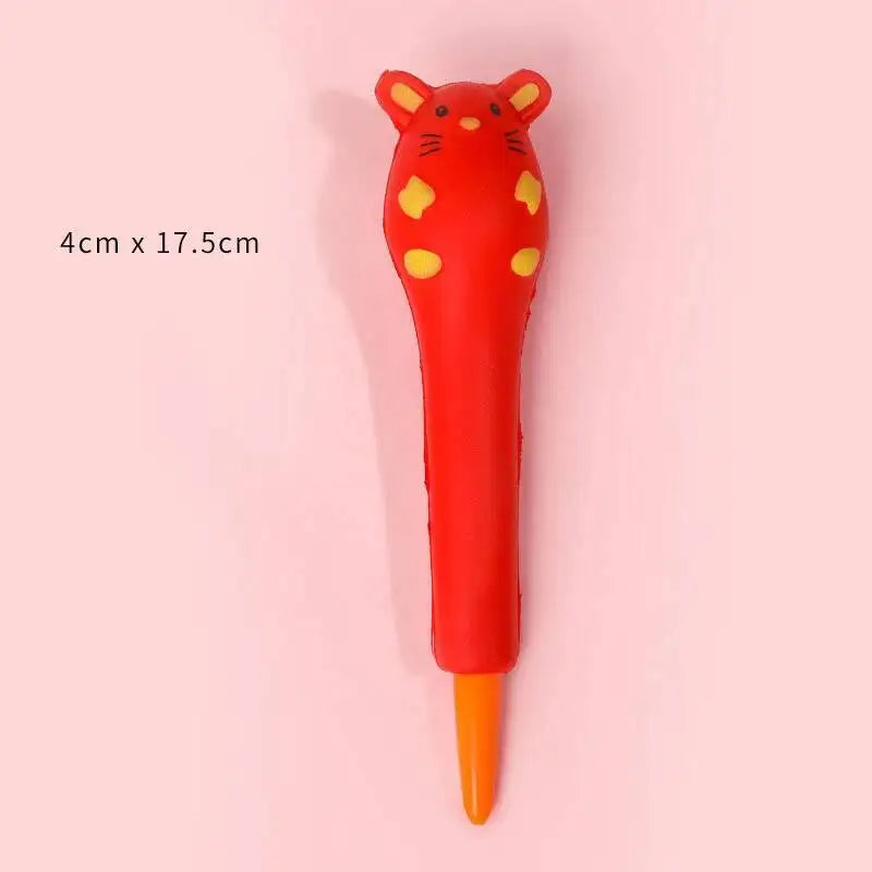 Cute Soft Gel Pen – Kawaii Cartoon Pen for School, Office, and Creative Stationery Supplies