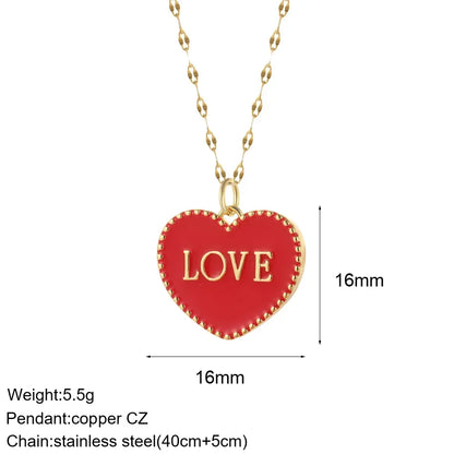 Heart Evil Blue Eye Sun Necklace – Cute Dog, Bee & Elephant Gold Pendant with Long Stainless Steel Chain for Women