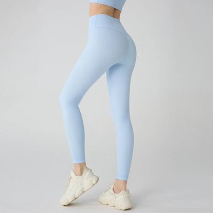 Naked Feeling Yoga Leggings for Women – High-Waisted Hip Lifting Fitness, Running & Cycling Pants