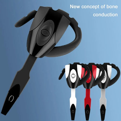 Rechargeable Bluetooth Earphone - Wireless Hands-Free Headset with Microphone for Driving