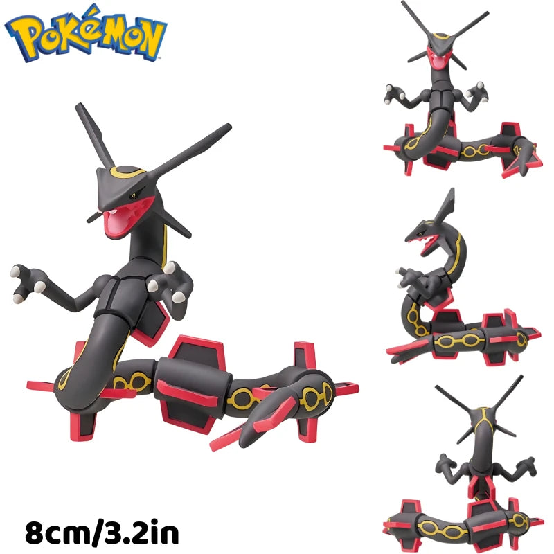 Original Takara Tomy Pokémon Figures – Koraidon, Rayquaza, Palkia, Groudon, Solgaleo, Arceus & Charizard Anime Collectible Dolls