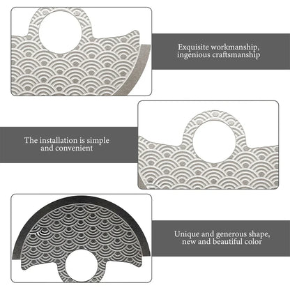 Automatic Watch Rotor Metal Guard - Wavy Pattern Replacement Part for NH35 NH36 4R35 4R36 7S Movements & SKX007 Repairs