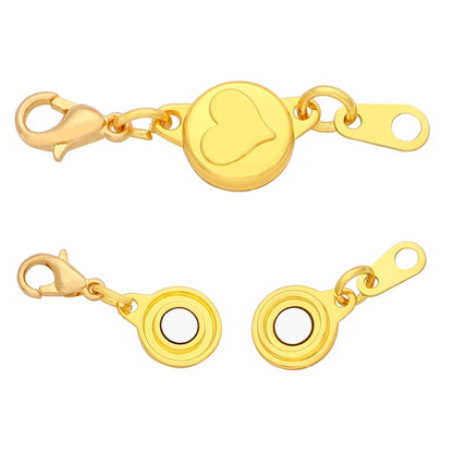 Magnetic Jewelry Clasps - Strong Buckle Connectors with Lobster Clasps for DIY Bracelets, Necklaces & Jewelry Making