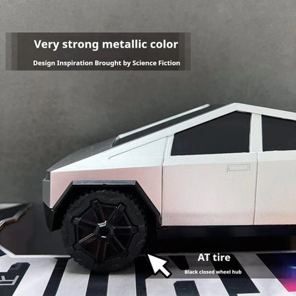 Tesla Pickup RC Car Model | Drop-Resistant Simulation Toy with Color Box for Kids & Christmas Gifts