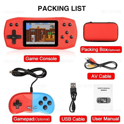 Retro Handheld Game Console | Portable Player with 620 Built-in Classic Games & Rechargeable Battery