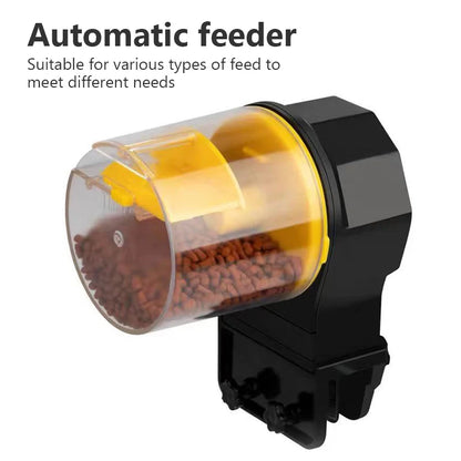 Automatic Fish Tank Feeder – Intelligent Timing Aquarium Feeder for Goldfish with Large Capacity