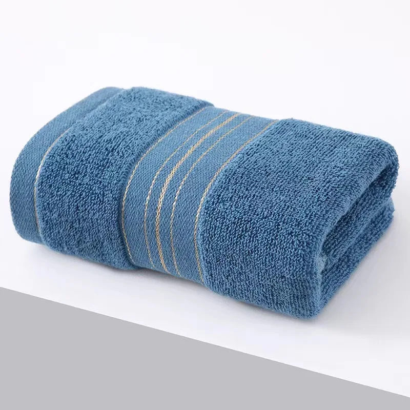 Thickened Pure Cotton Quick-Dry Absorbent Face Towel – Soft Hand Towel for Gym, Hotel & Home Bathroom