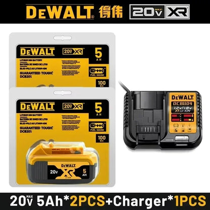 DEWALT 20V 6Ah Lithium-Ion Battery - Rechargeable Power Tool Replacement Battery