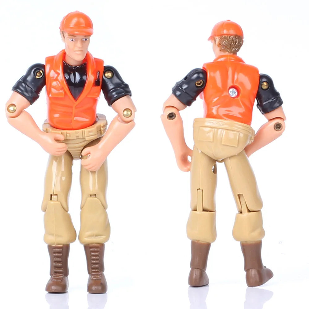 1/18 Scale 3.75" Motorcycle Racer Action Figure – Villopoto #5, Dungey #199, Pastrana Bike Model Collectible Toy