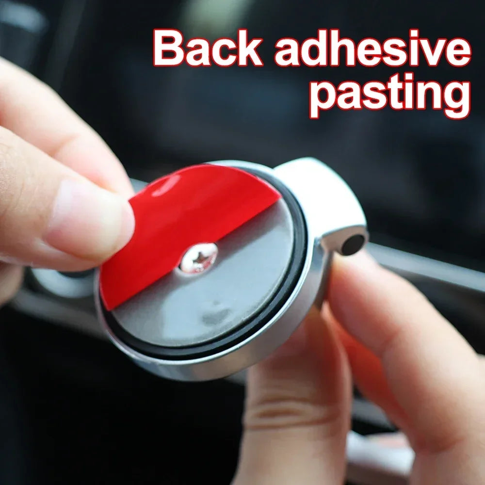 Strong Magnetic Cell Phone Holder - 360° Swivel Adjustable Magsafe Back Sticker for iPhone 16, Samsung, Xiaomi, Universal