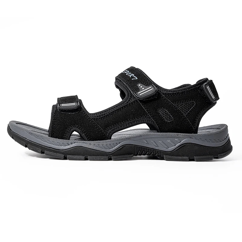 Men’s Summer Beach Sandals – Breathable Quick-Dry Water Shoes | Retro Comfortable Casual Holiday Sandals for Outdoor & Beach Wear